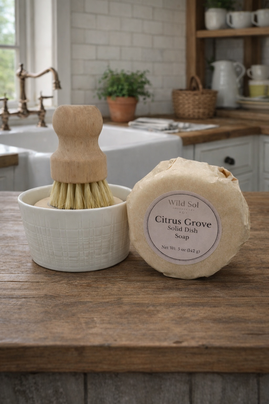 Citrus Grove - Solid Dish Soap Set